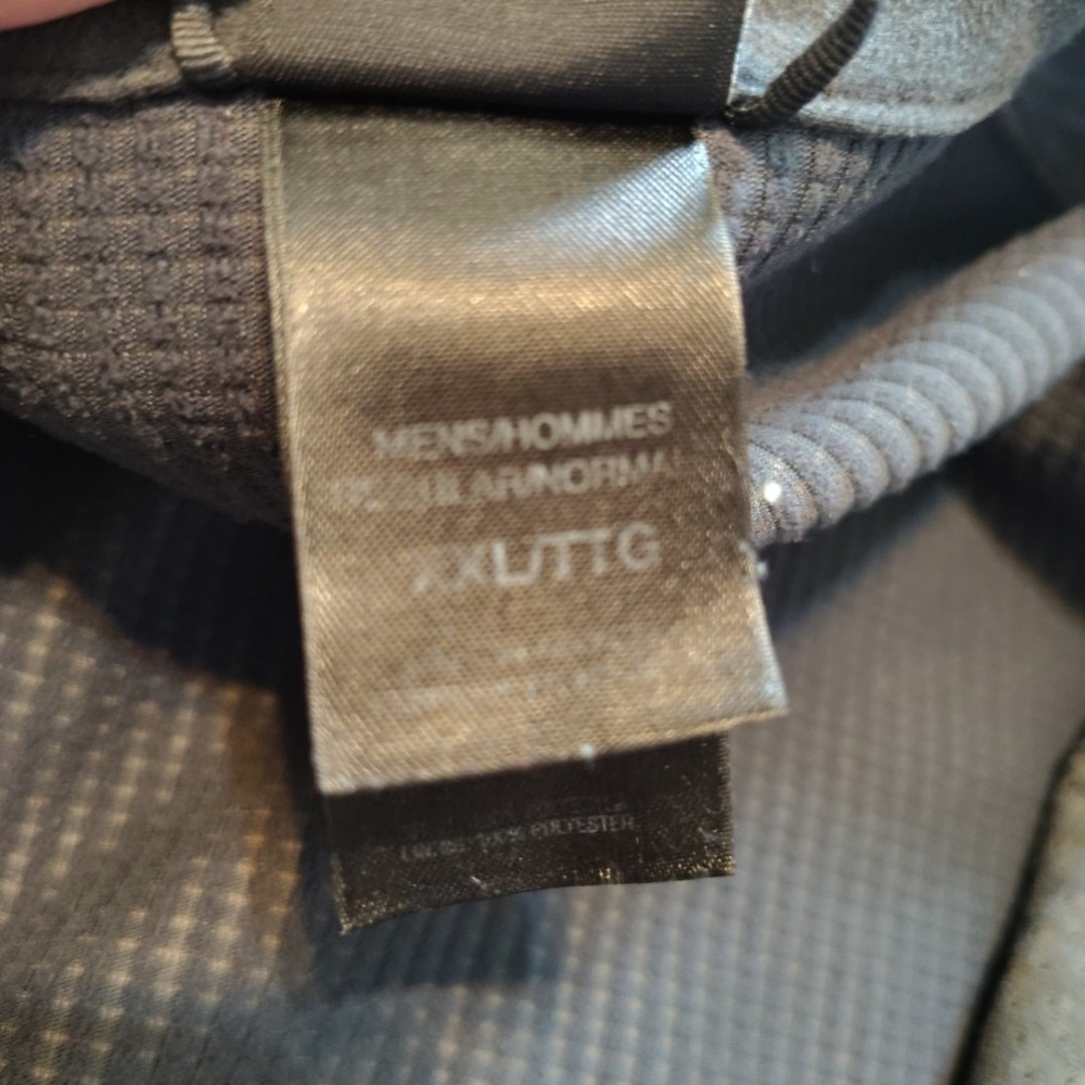 The North Face Windwall Jacket Mens XXL 2XL Full Zip Wind  Resistant Fleece Gree - Picture 7 of 9